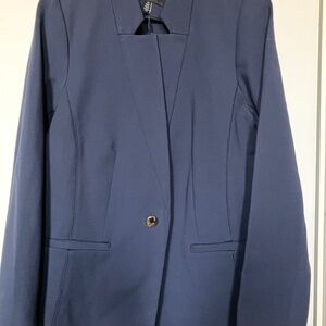 Eloquii "The Ultimate Stretch" Maritime Blue Blazer/Jacket. Size 16. New w/Tags.